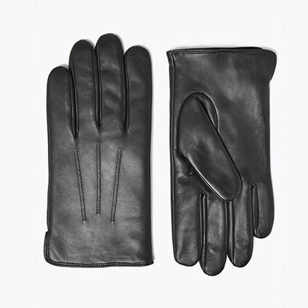 Leather Gloves with Thermowarmth