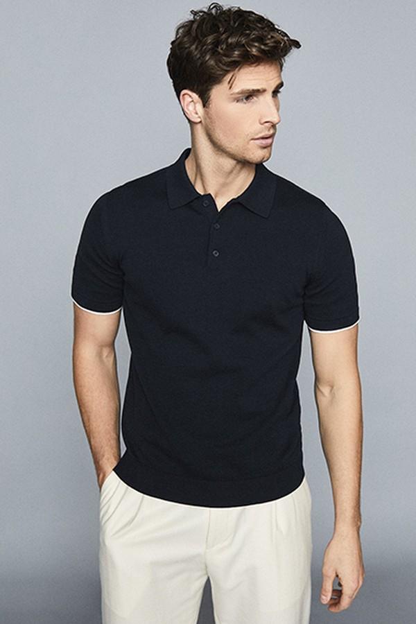 Wilkie Knitted Cotton Polo Shirt