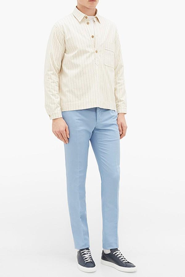 Slim Fit Chino Trousers from Incotex