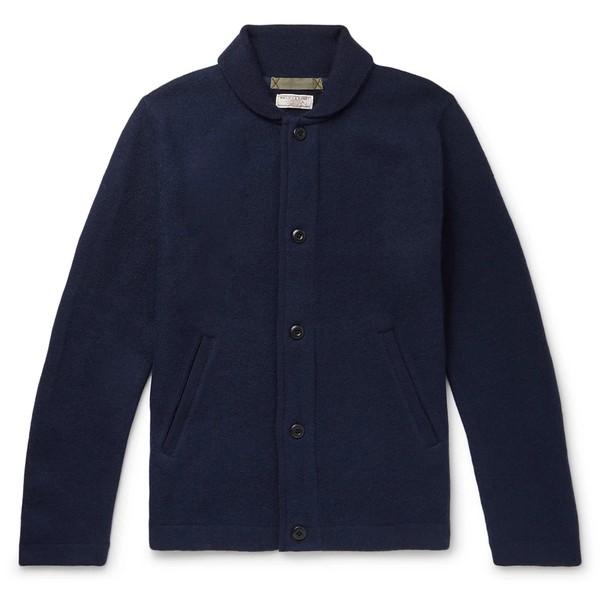 Wallace & Barnes Merino Wool-Felt Cardigan from J.Crew