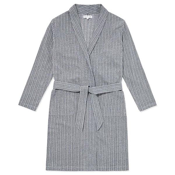 Decking Stripe Relaxed Robe from Hamilton & Hare