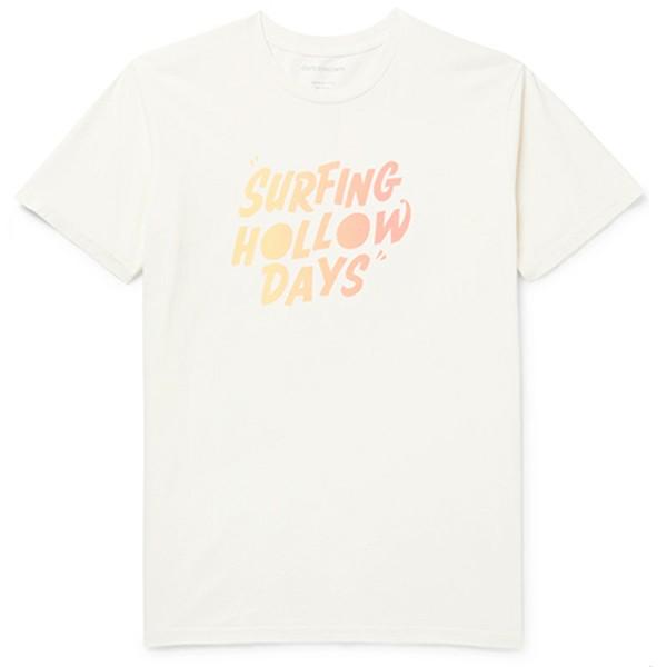 Logo Print Organic Cotton Jersey T-Shirt from Outerknown