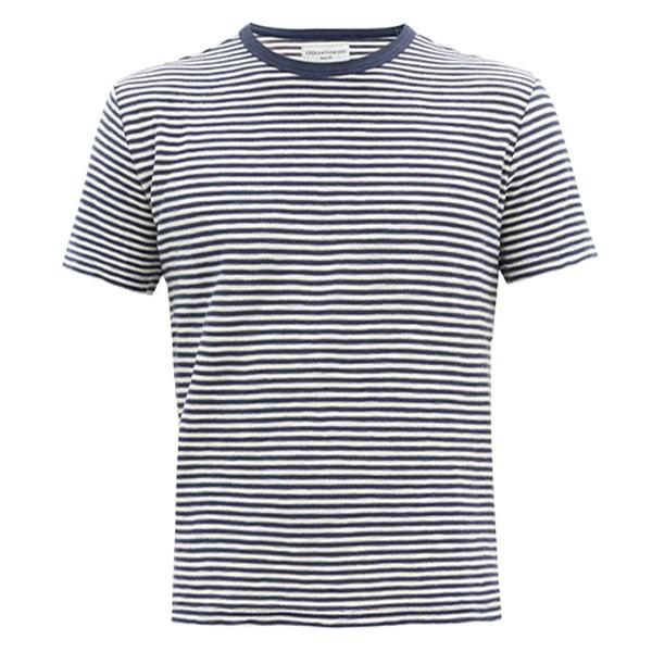 Striped Kitten Cotton T-Shirt from Sunspel