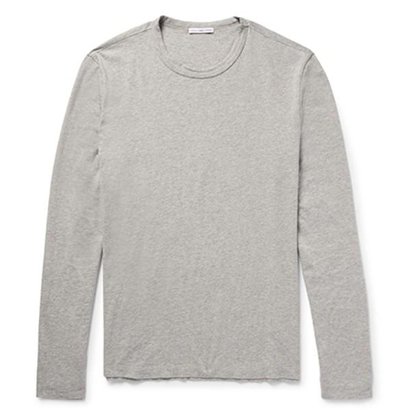 Loopback Supima Cotton-Jersey Sweatshirt from James Perse