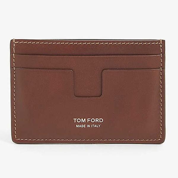 Logo Leather Cardholder from Tom Ford