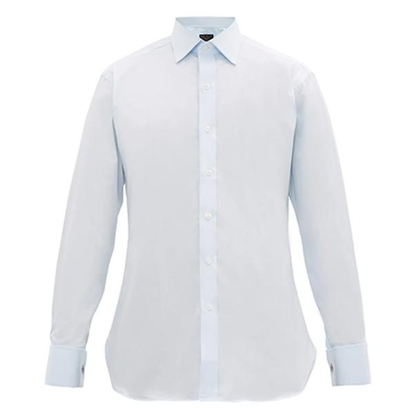 Superior French Cuffed Cotton Poplin Shirt from Emma Willis