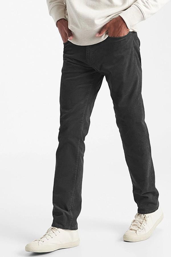 Black Corduroy Slim Jeans with GapFlex