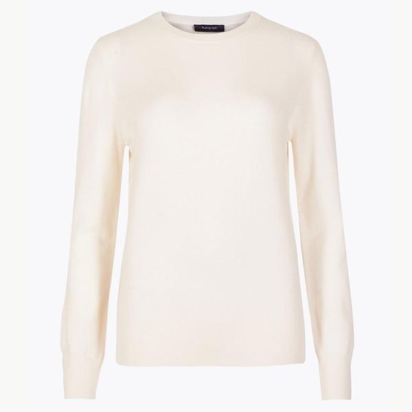 Pure Cashmere Crew Neck Jumper